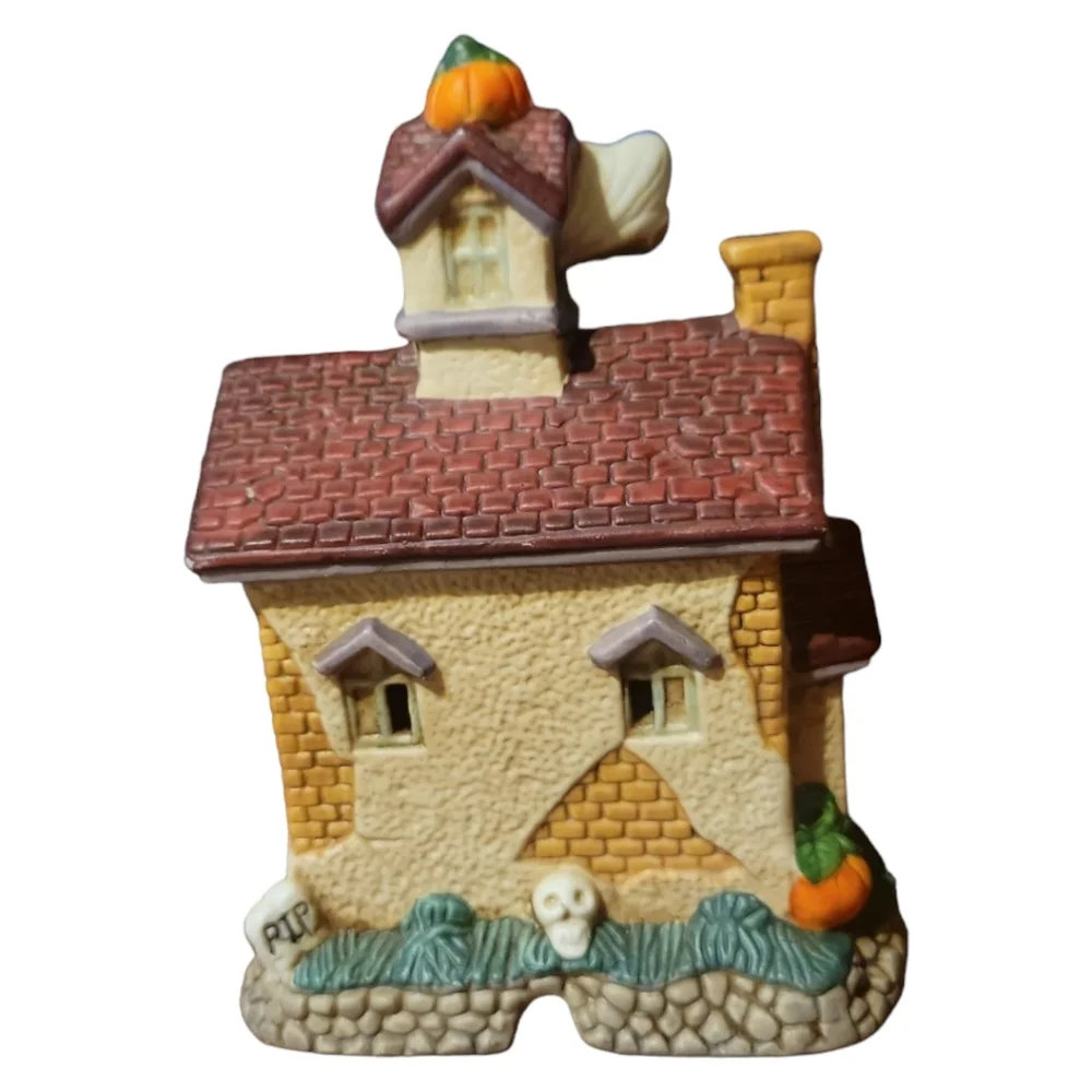 Vtg Halloween Haunted Castle